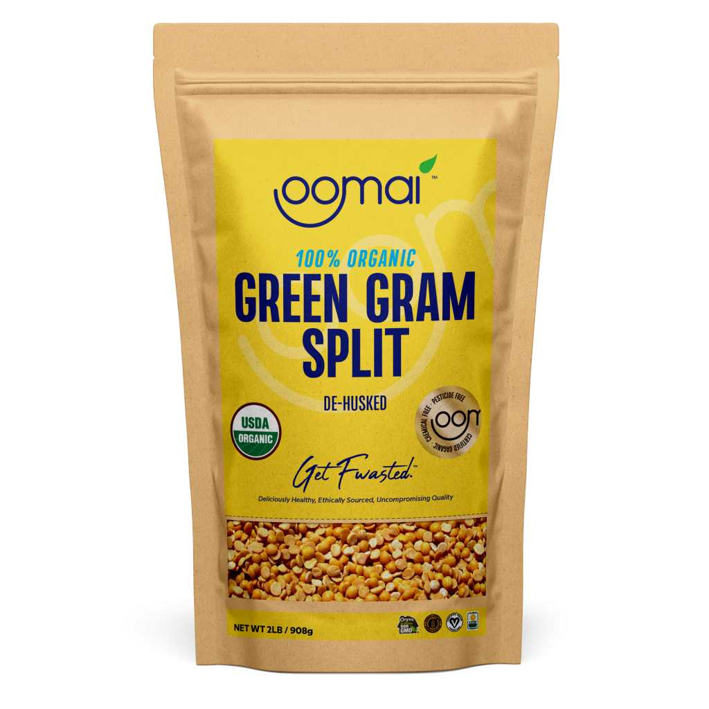 Organic Green Gram Split Dehusked Moong Dal Dhuli Lbs Non Gmo No Chemicals No